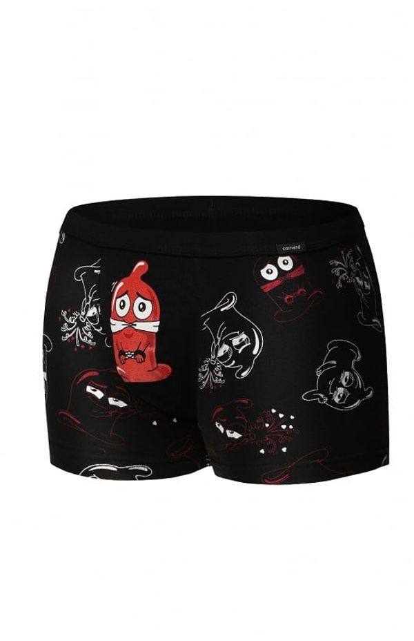 Cornette Rubber boxer shorts 280/221 Black Black