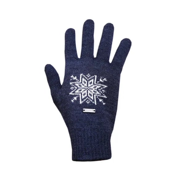 Kama Rukavice Kama  Pletené Merino R104 navy S