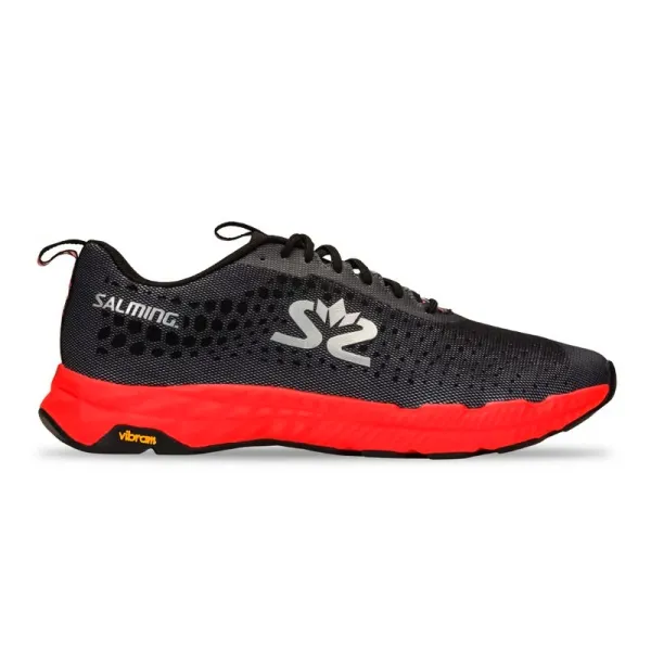 Salming Salming Greyhound Men's Running Shoes Black & Red, UK 11.5 / US 12.5 / EUR 47 1/3 / 30.5cm