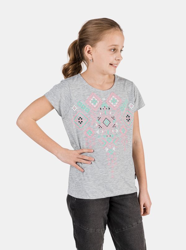 SAM73 SAM73 Light gray girls' T-shirt SAM 73 - Girls