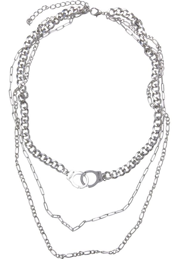 Urban Classics Accessoires Saturn Silver Layering Necklace