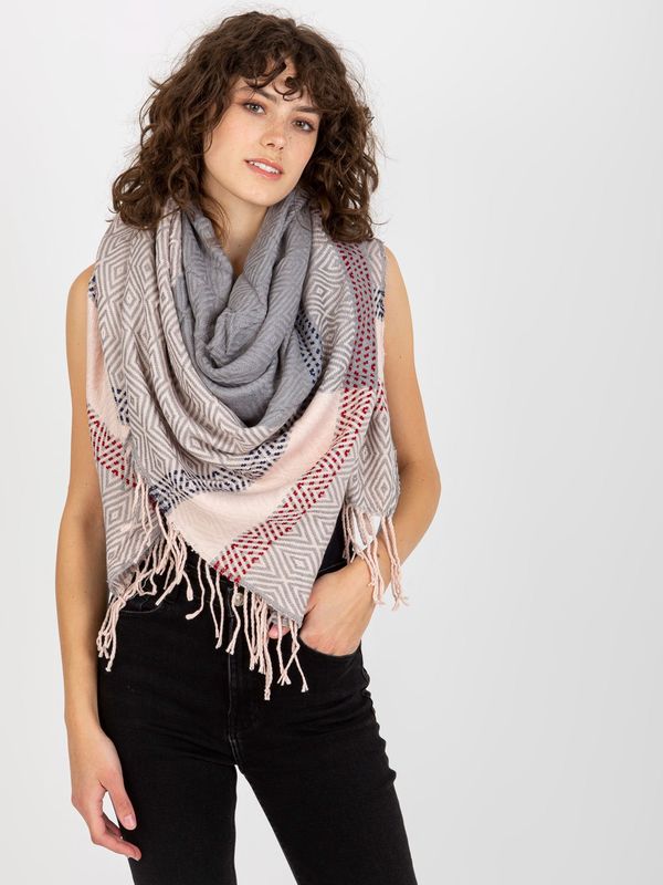 Factory Price Scarf-AT-SZ-2001-1.87-Grey-Pink