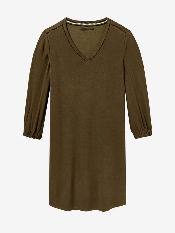 Scotch & Soda Scotch & Soda Scotch&amp;Soda Brown Dress with 3/4-Length Sleeves