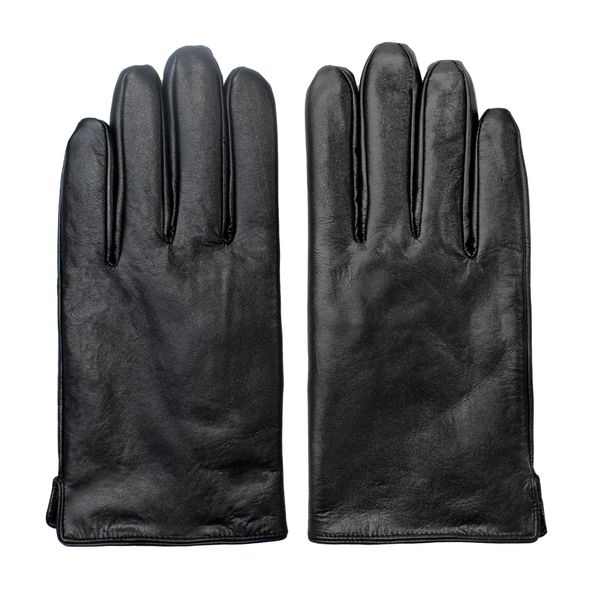 Semiline Semiline Man's Men's Leather Gloves P8260