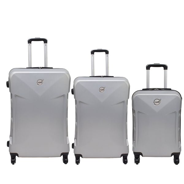 Semiline Semiline Unisex's 3-in-1 ABS Suitcases Set T5797-0