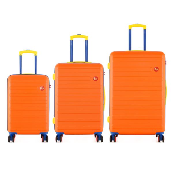 Semiline Semiline Unisex's 3-in-1 ABS Suitcases Set T5843-0