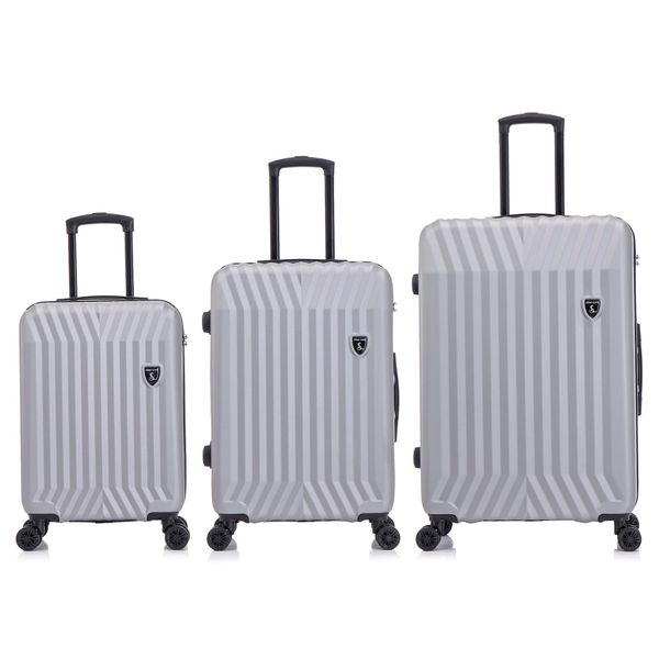 Semiline Semiline Unisex's 3-in-1 ABS Suitcases Set T5857-0