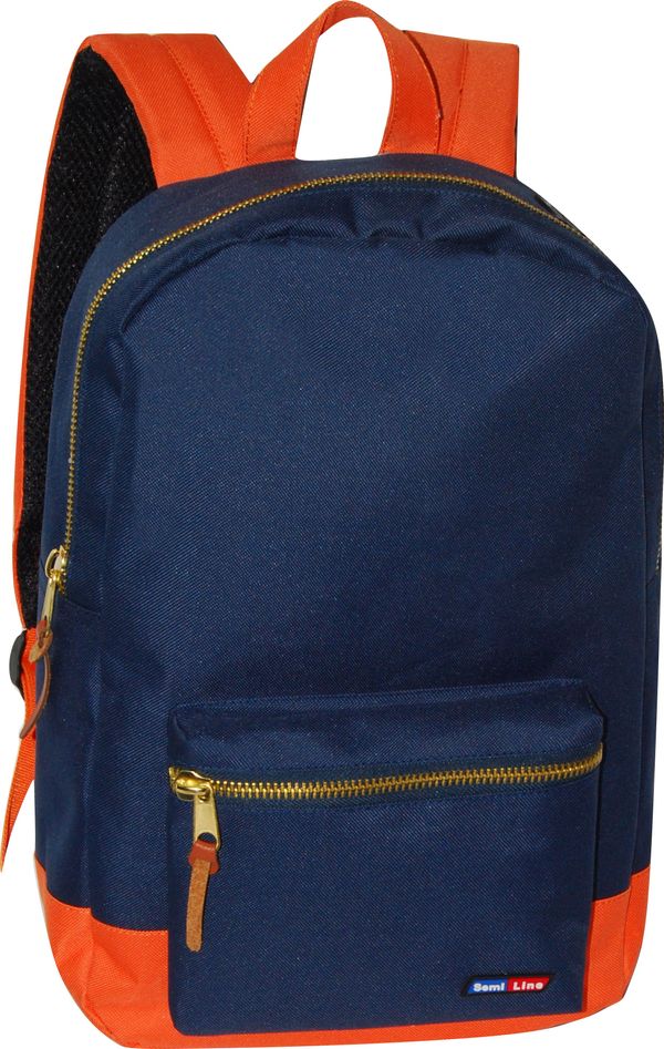 Semiline Semiline Unisex's Backpack 3269-7 Navy Blue
