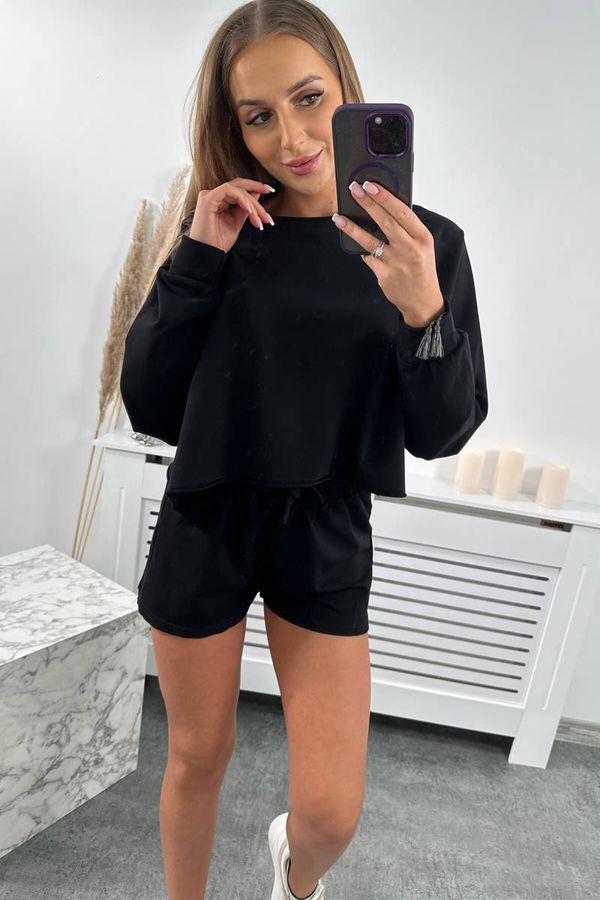 Kesi Set blouse + shorts black