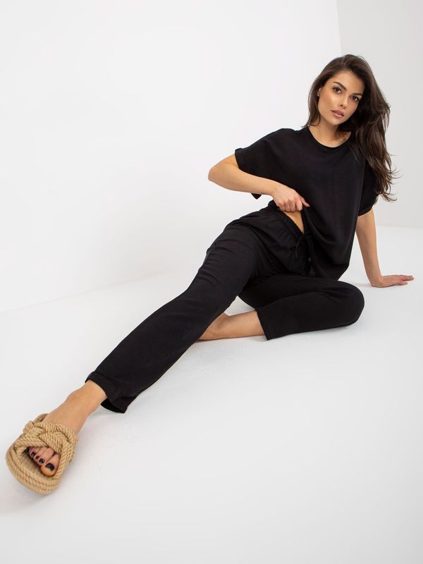 RUE PARIS Set-HV-KMPL-VE41/42.50P-black