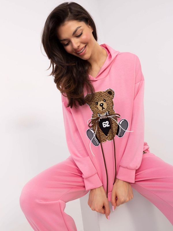 Italy Moda Set-MI-KMPL-M58521.37P-pink