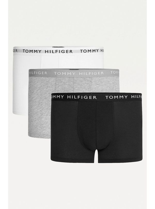 Tommy Hilfiger Set of three men's boxers in white, grey and black Tommy Hilfiger U - Men