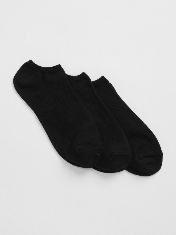 GAP Set of three pairs of black women's ankle socks GAP