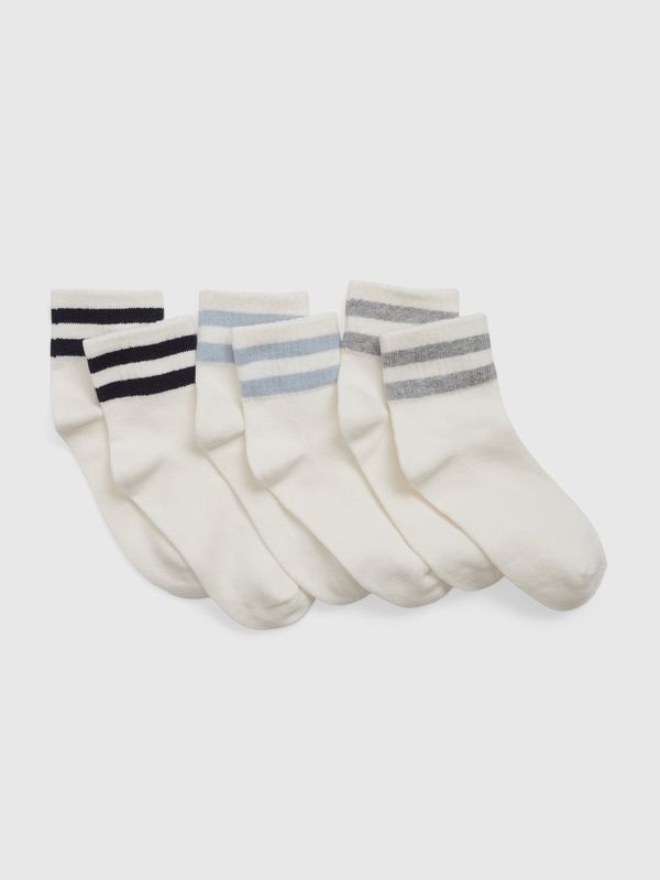 GAP Set of three pairs of children's socks in white GAP