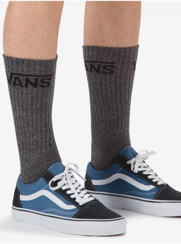 Vans Set of three pairs of men's socks in dark gray VANS - Men