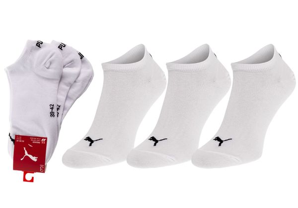 Puma Set of three pairs of socks in Puma white