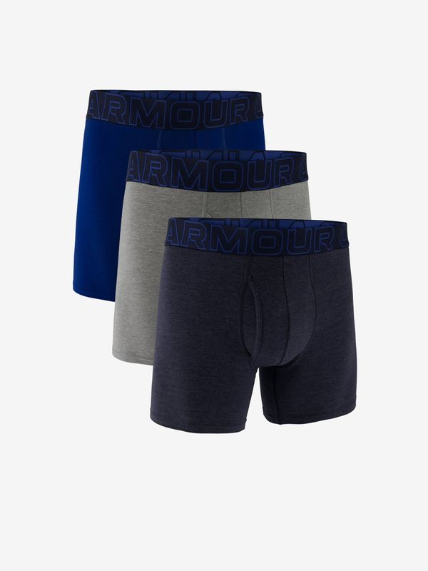 Under Armour Set of three Under Armour M UA Perf Cotton 6in boxer shorts
