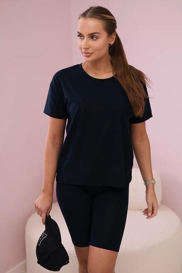 Kesi Set top+leggings dark blue