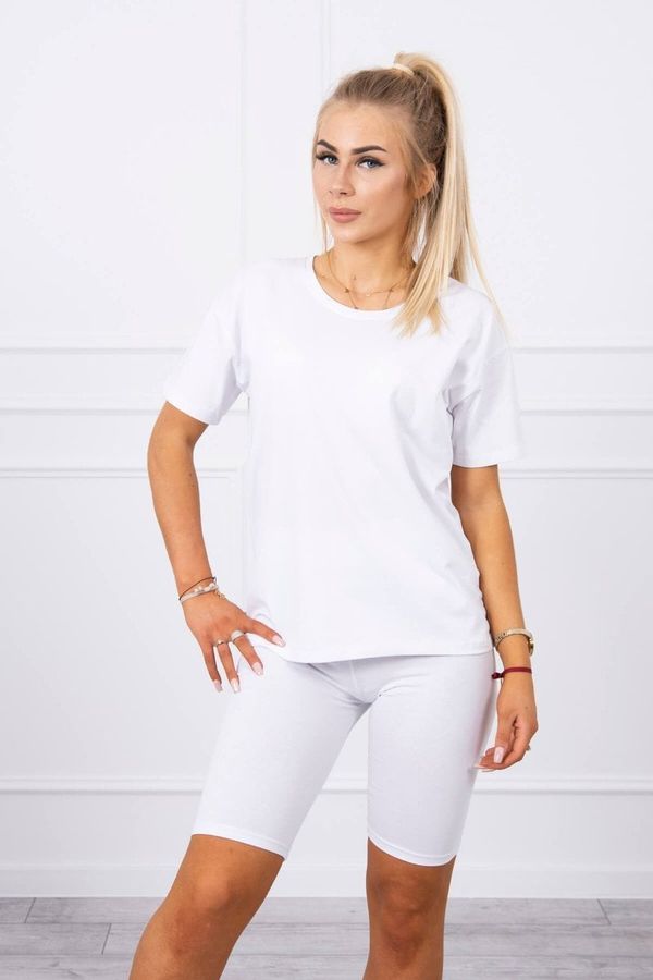 Kesi Set top+leggings white