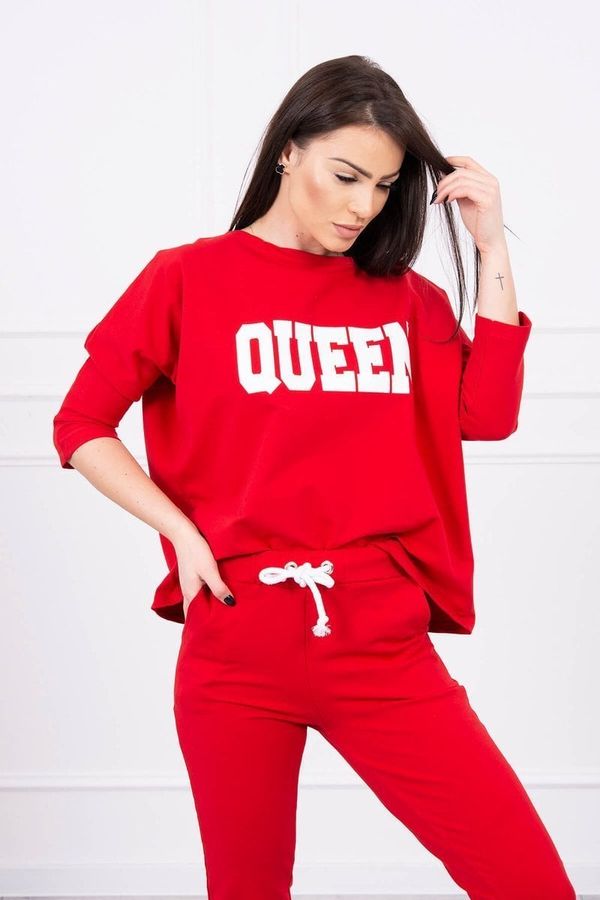 Kesi Set with red Queen print