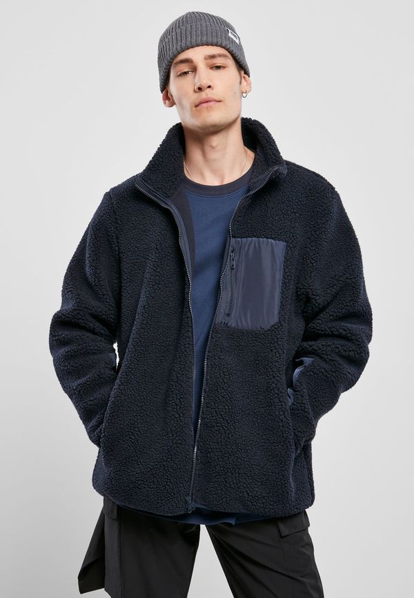 Urban Classics Sherpa Jacket Easternavy