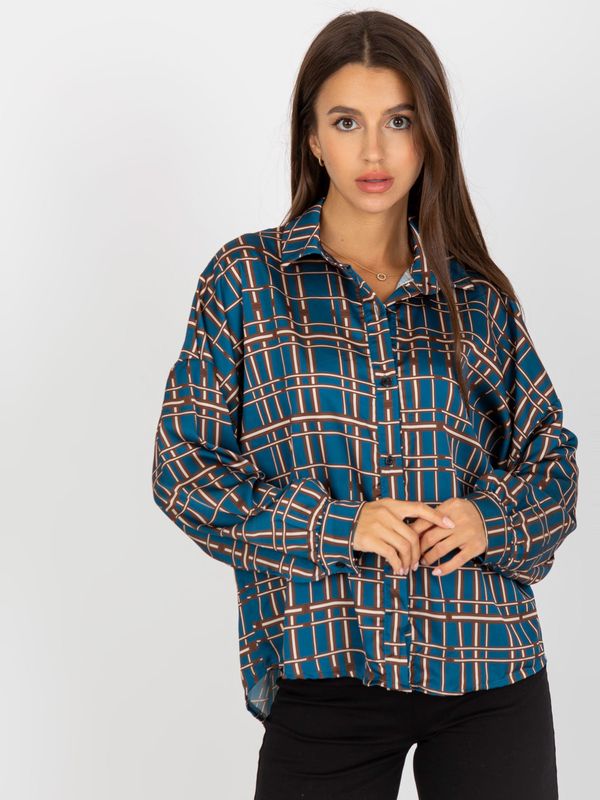 City Donna Shirt-EM-KS-3292.69P-dark blue