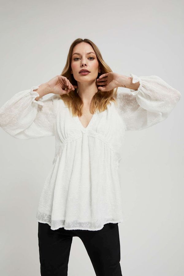 Moodo Shirts with fluffy sleeves