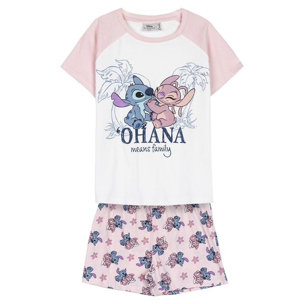 STITCH SHORT PYJAMAS SINGLE JERSEY STITCH