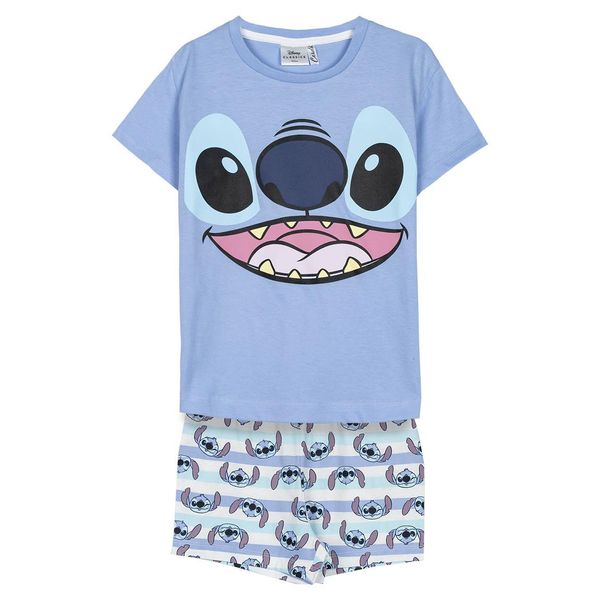 STITCH SHORT PYJAMAS SINGLE JERSEY STITCH