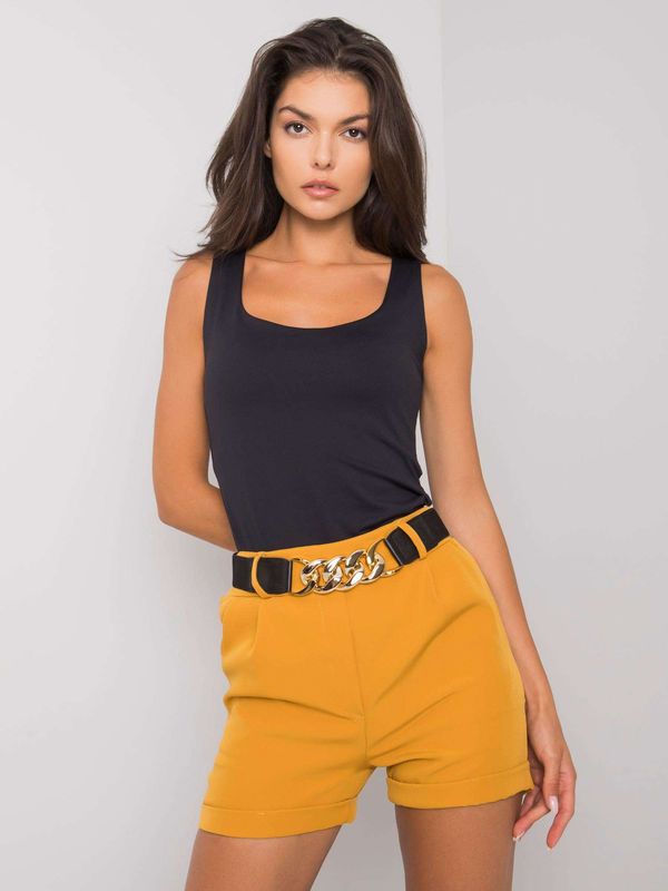 Italy Moda Shorts-DHJ-SN-13186.03P-dark yellow