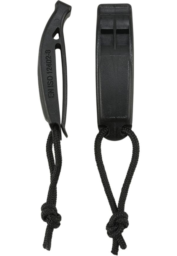 Brandit Signal Whistle Molle 2-Pack Black