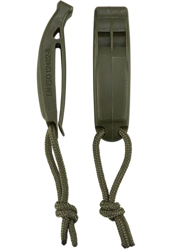 Brandit Signal Whistle Molle 2-Pack Olive