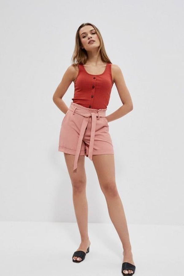 Moodo Simple shorts with tie
