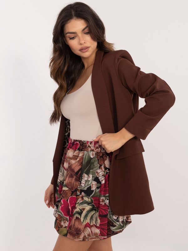 Italy Moda Skirt-DHJ-SD-19865-5.70P-Black-Red