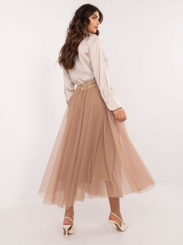 Italy Moda Skirt-DHJ-SD-19981.03-camel