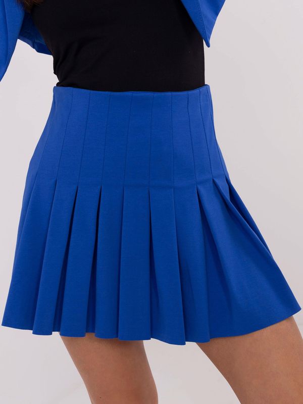 Italy Moda Skirt-DHJ-SD-8792.68-Cobalt