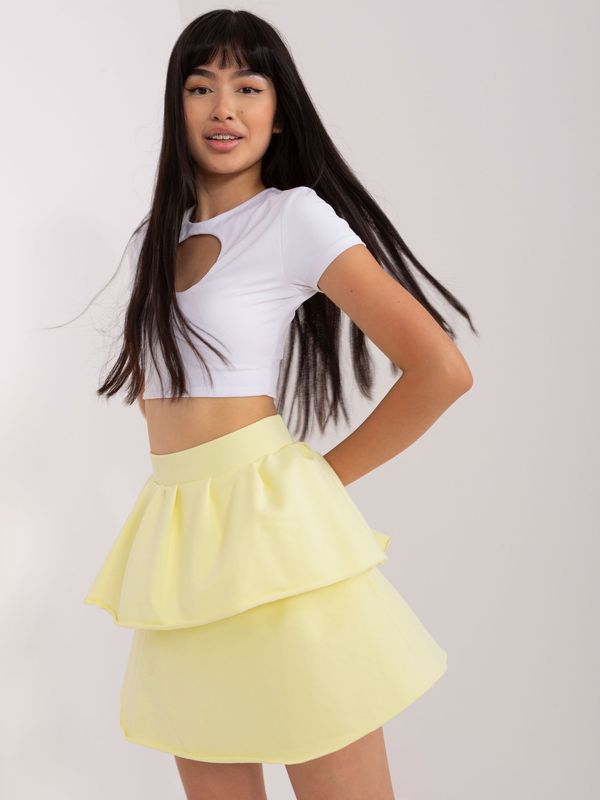 Lily Rose Skirt-EM-SD-HS-20-44.13-light yellow