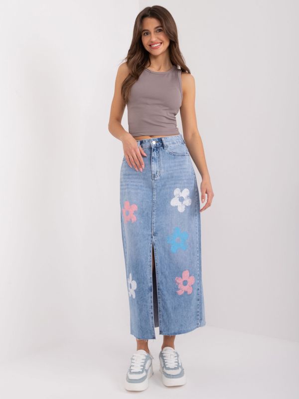 Only One Day Jack Berry Skirt-NM-SD-A290.47-Blue