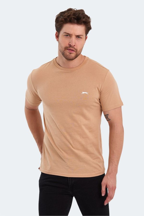 Slazenger Slazenger POLL Men's Short Sleeve T-Shirt Beige