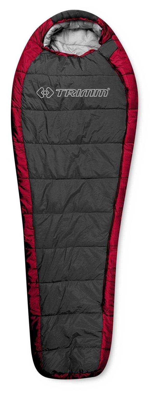 TRIMM Sleeping bag Trimm HIGHLANDER red/ dark grey