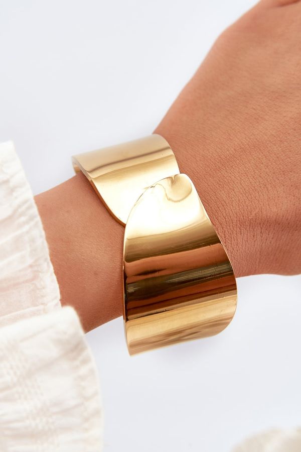 Kesi Smooth gold stainless steel bracelet