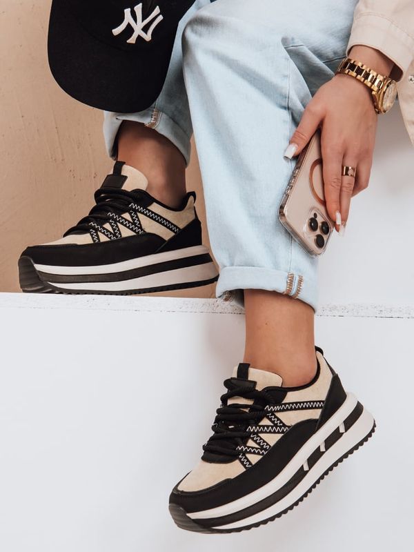 DStreet Sneakersy damskie ZENSHO czarne Dstreet