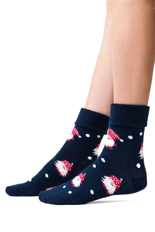 Steven Socks 030-039 Navy Blue