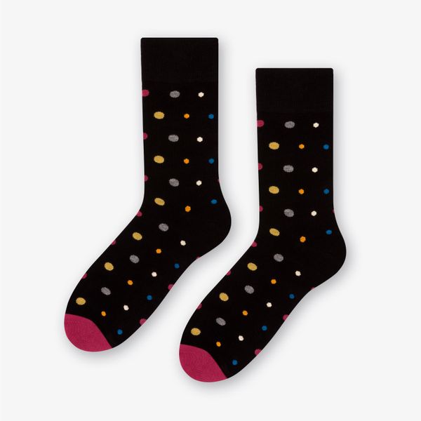 More Socks Mix Dots 140-051 Black