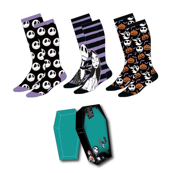 NIGHTMARE BEFORE CHRISTMAS SOCKS PACK 3 PIECES NIGHTMARE BEFORE CHRISTMAS