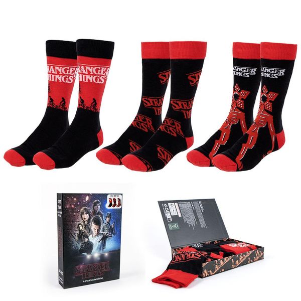 STRANGER THINGS SOCKS PACK 3 PIECES STRANGER THINGS