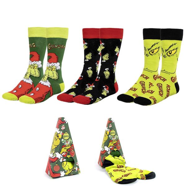 THE GRINCH SOCKS PACK 3 PIECES THE GRINCH