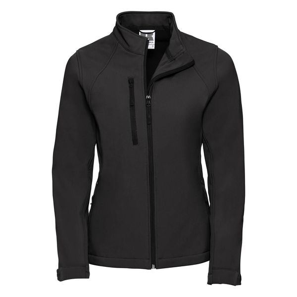 RUSSELL Soft Shell Russell Women's Black Jacket