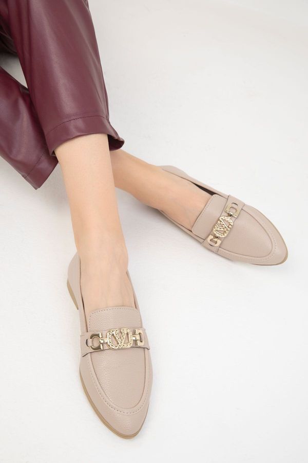 Soho Soho Beige Women's Ballerina 19648