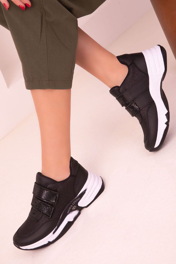 Soho Soho Black-Black Women's Sneakers 17615